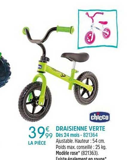 Draisienne Verte Chicco
