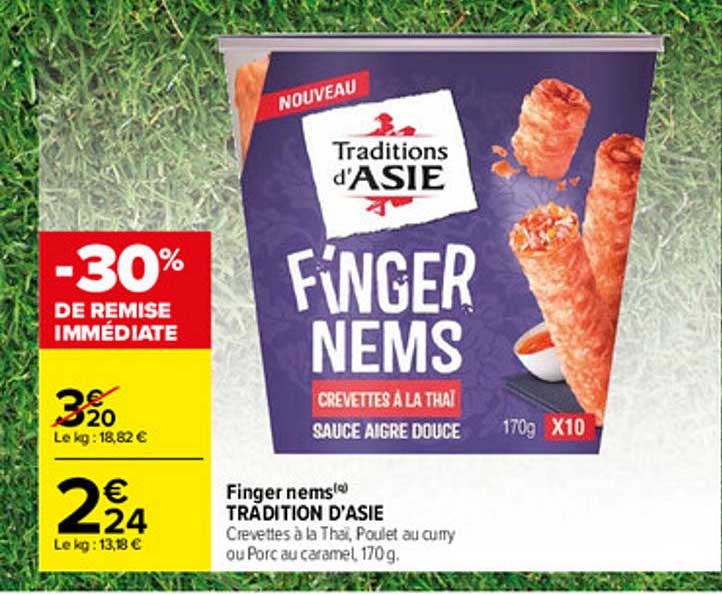 finger nems tradition d'asie