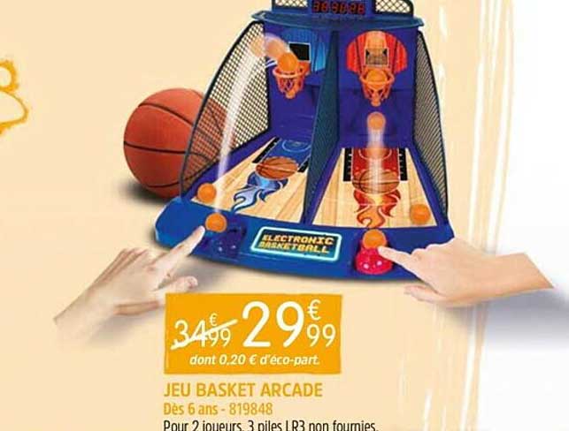 jeu basket arcade