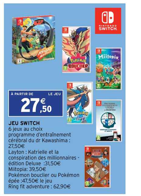 Jeu Switch