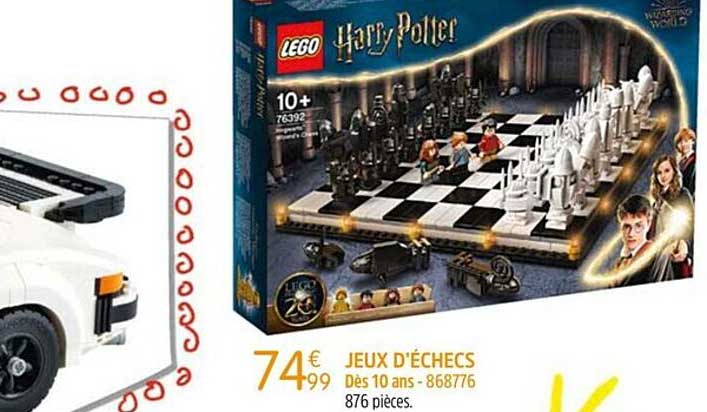 jeux d'échecs lego harry potter