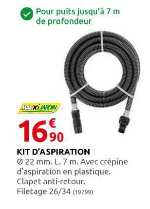 Kit D'aspiration Macxi Jardin