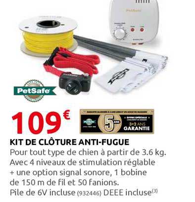 kit de clôture anti-fugue