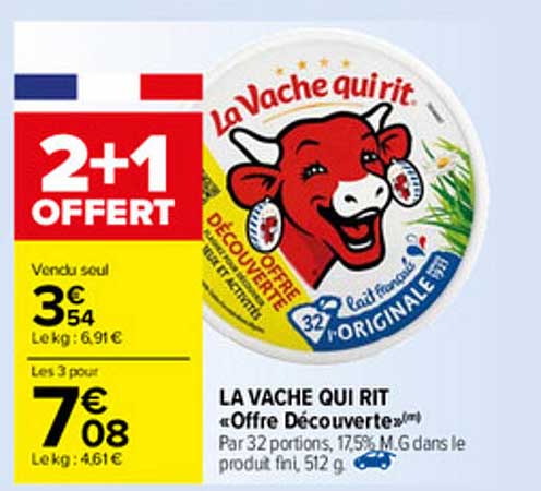 la vache qui rit «offre découverte»