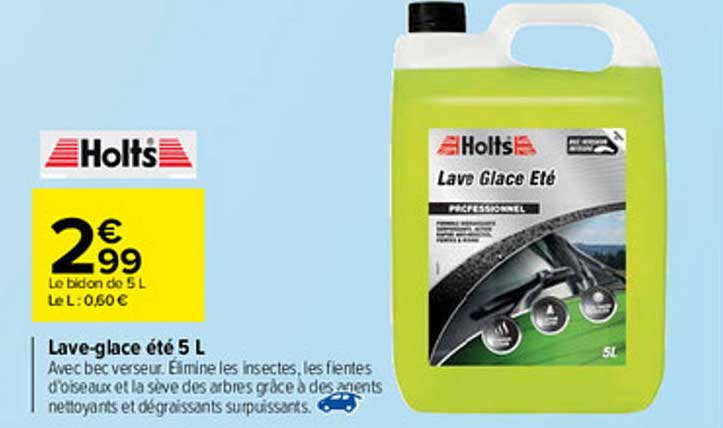 Lave-glace été 5 L Holts
