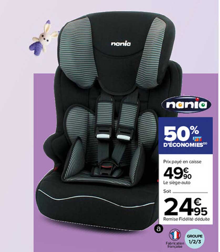 le siège-auto nania