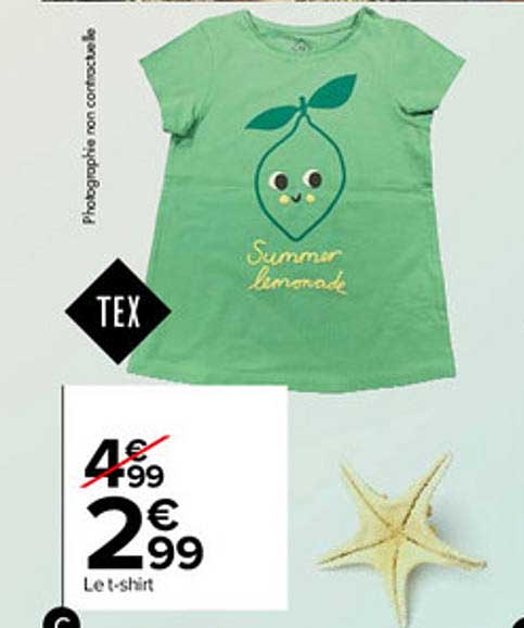 le t-shirt tex