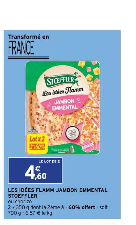 les idées flamm jambon emmental stoeffler