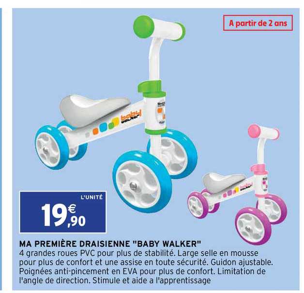 ma première draisienne "baby walker"
