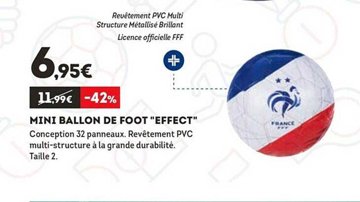 Mini Ballon De Foot "effect"