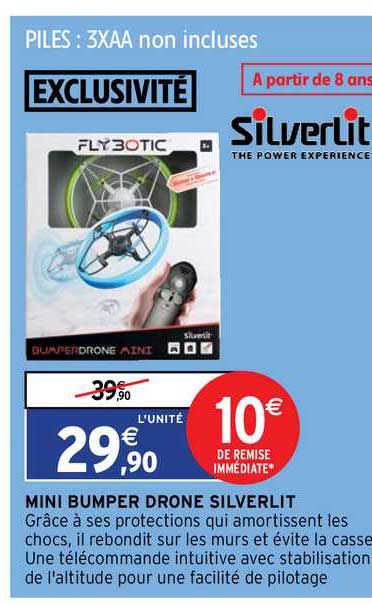 mini bumper drone silverlit