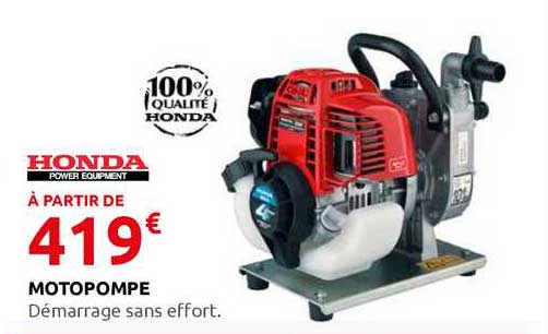 motopompe honda