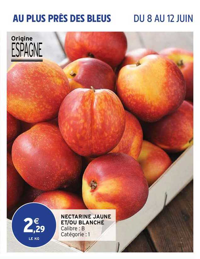 nectarine jaune et-ou blanche