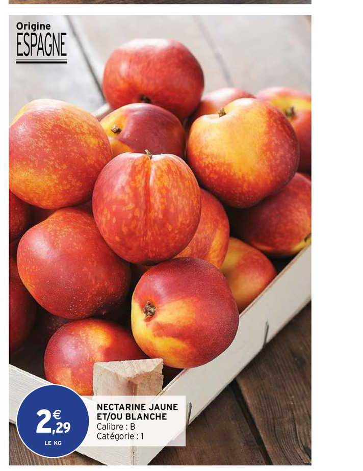 nectarine jaune et-ou blanche
