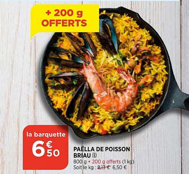 Paëlla De Poisson Briau