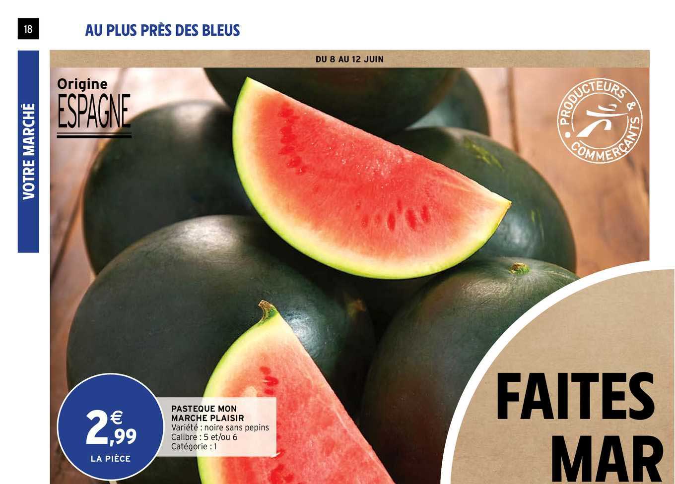 pasteque mon marché plaisir