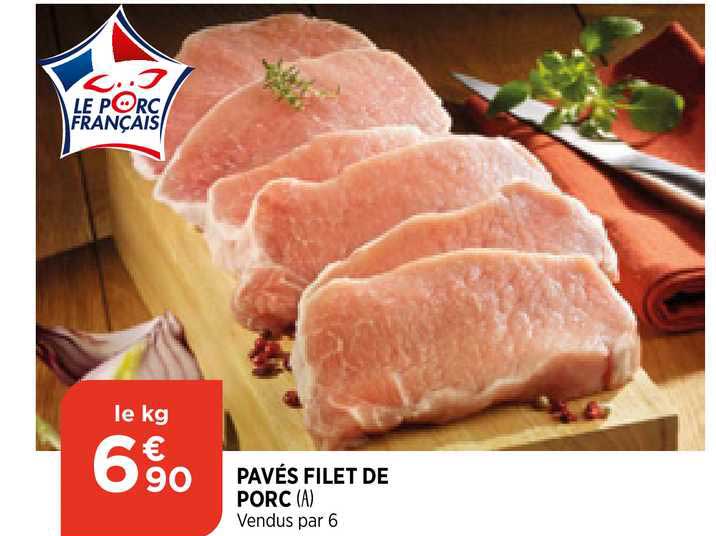 Pavés Filet De Porc