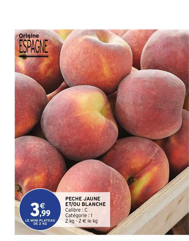 pêche jaune et-ou blanche