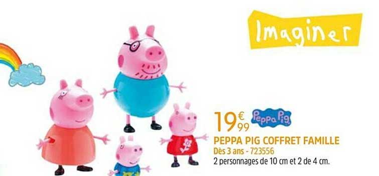 peppa pig coffret famille