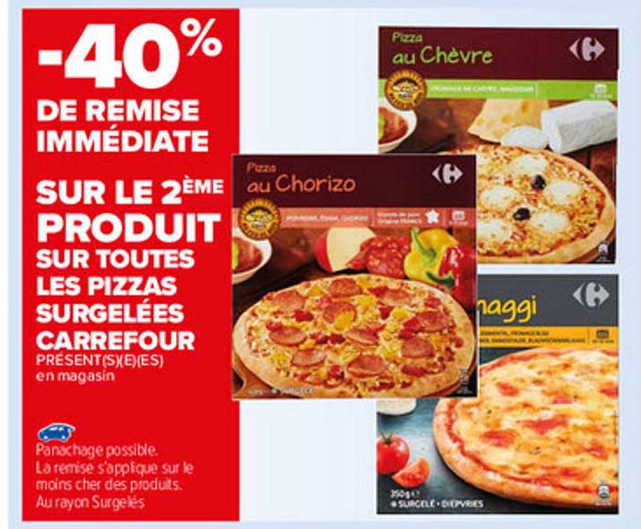 Pizzas Surgelées Carrefour