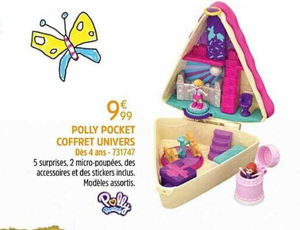 polly pocket coffret univers