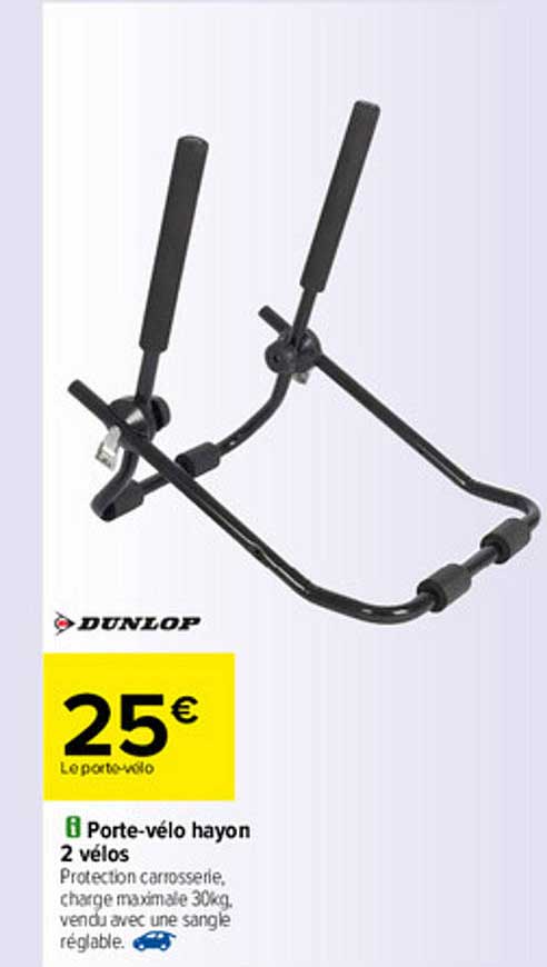 porte-vélo hayon 2 vélos