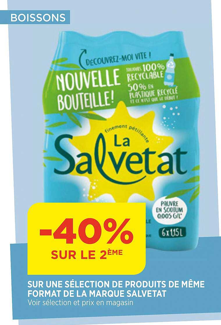 produits de même format de la marque salvetat