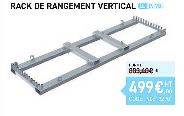 rack de rangement vertical