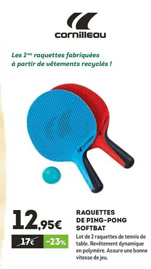 raquettes de ping-pong softbat