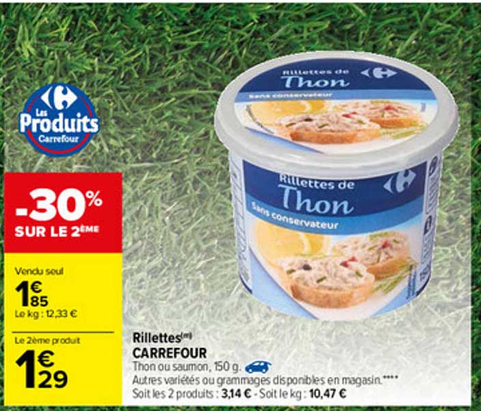 Rillettes Carrefour