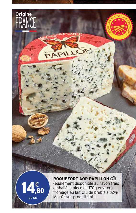 Roquefort Aop Papillon