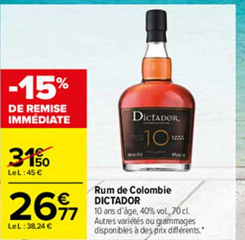 Rum De Colombi Dictador