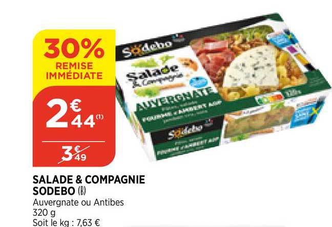 Salade & Compagnie Sodebo