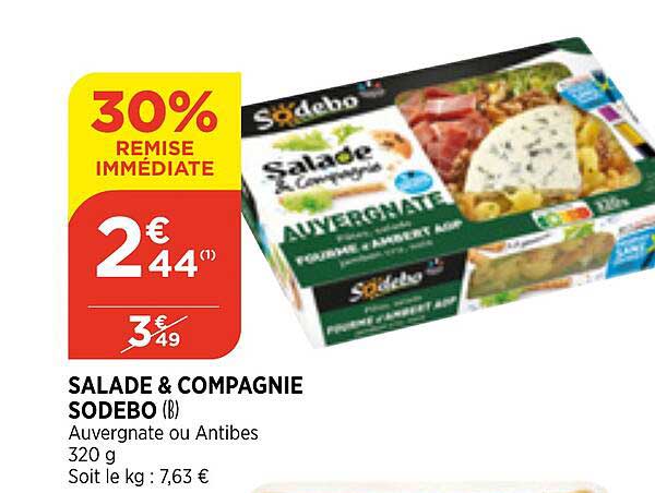 Salade & Compagnie Sodebo