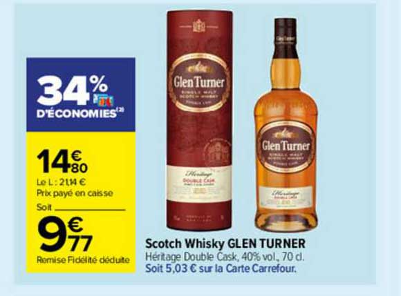 scotch whisky glen turner