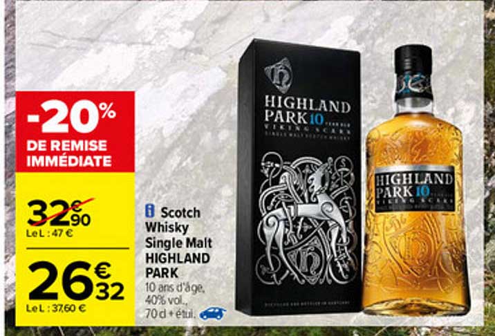 scotch whisky single malt highland park