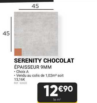 serenity chocolat
