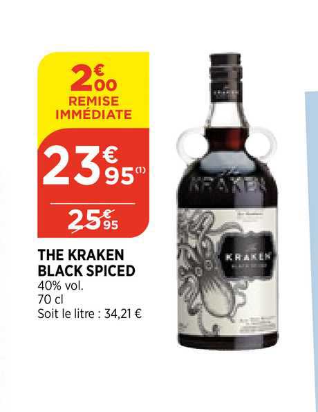 the kraken black spiced