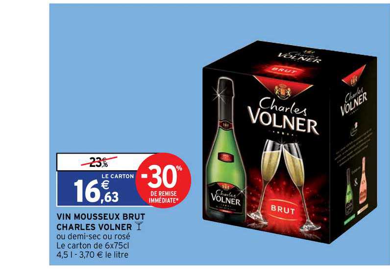 vin mousseux brut charles volner
