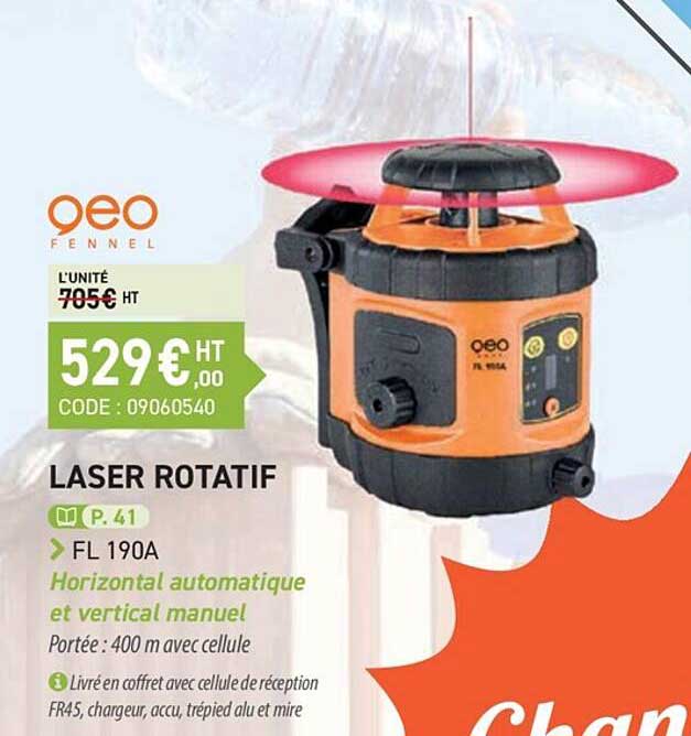 Laser Rotatif