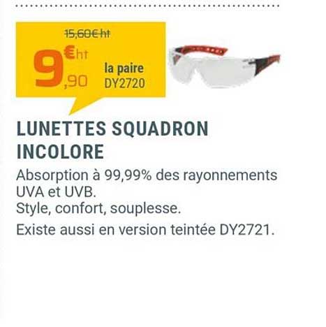 Lunettes Squadron Incolore