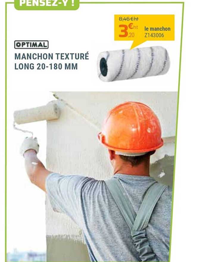 manchon texturé long 20-180 mm optimal