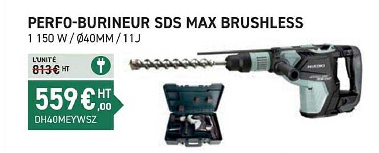 perfo-burineur sds max brushless