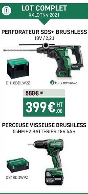 perforateur sds+ brushless, perceuse visseuse brushless