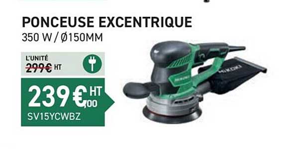 ponceuse excentrique hikoki