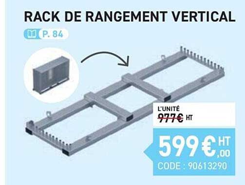 rack de rangement vertical