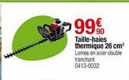 taille-haies thermique 26 cm³