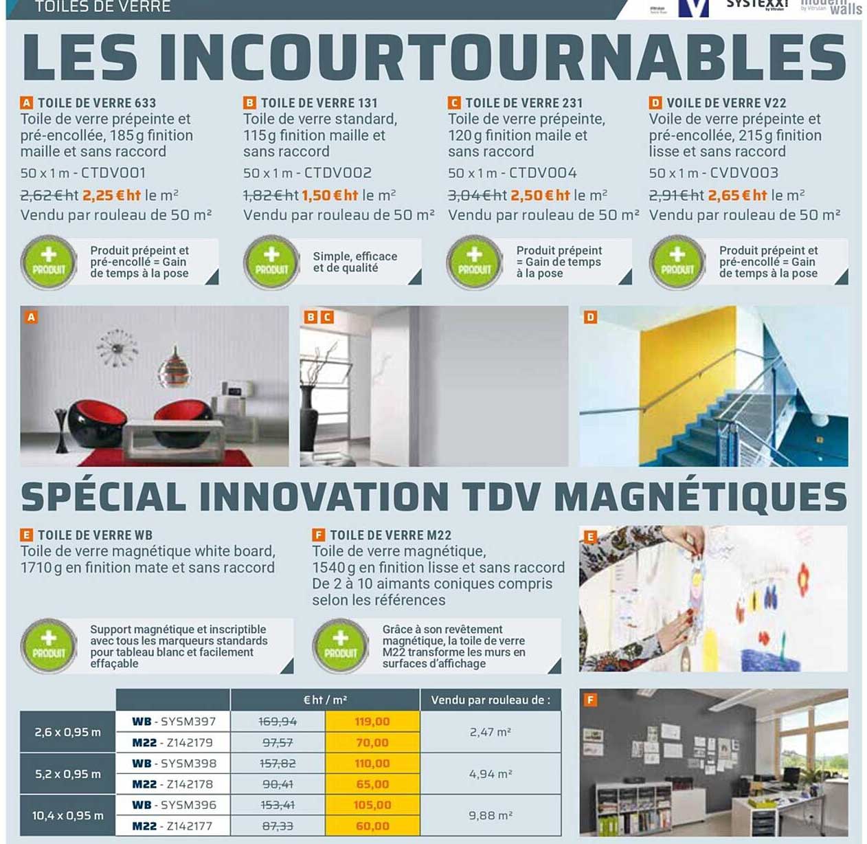 Toile De Verre 633, Toile De Verre 131, Toile De Verre 231, Voile De Verre V22, Toile De Verre Wb, Toile De Verre M22