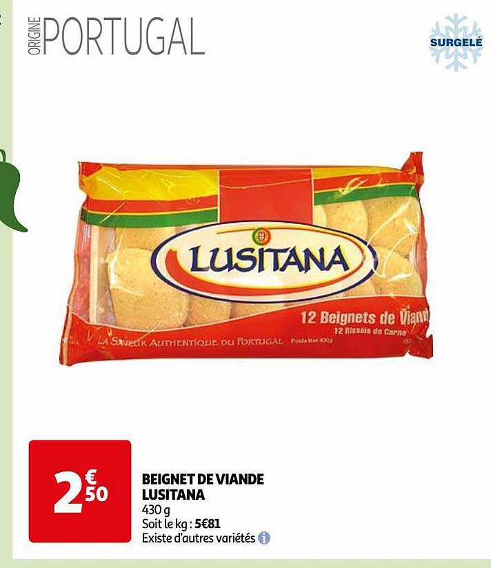 beignet de viande lusitana