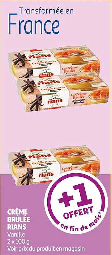 crème brûlée rians